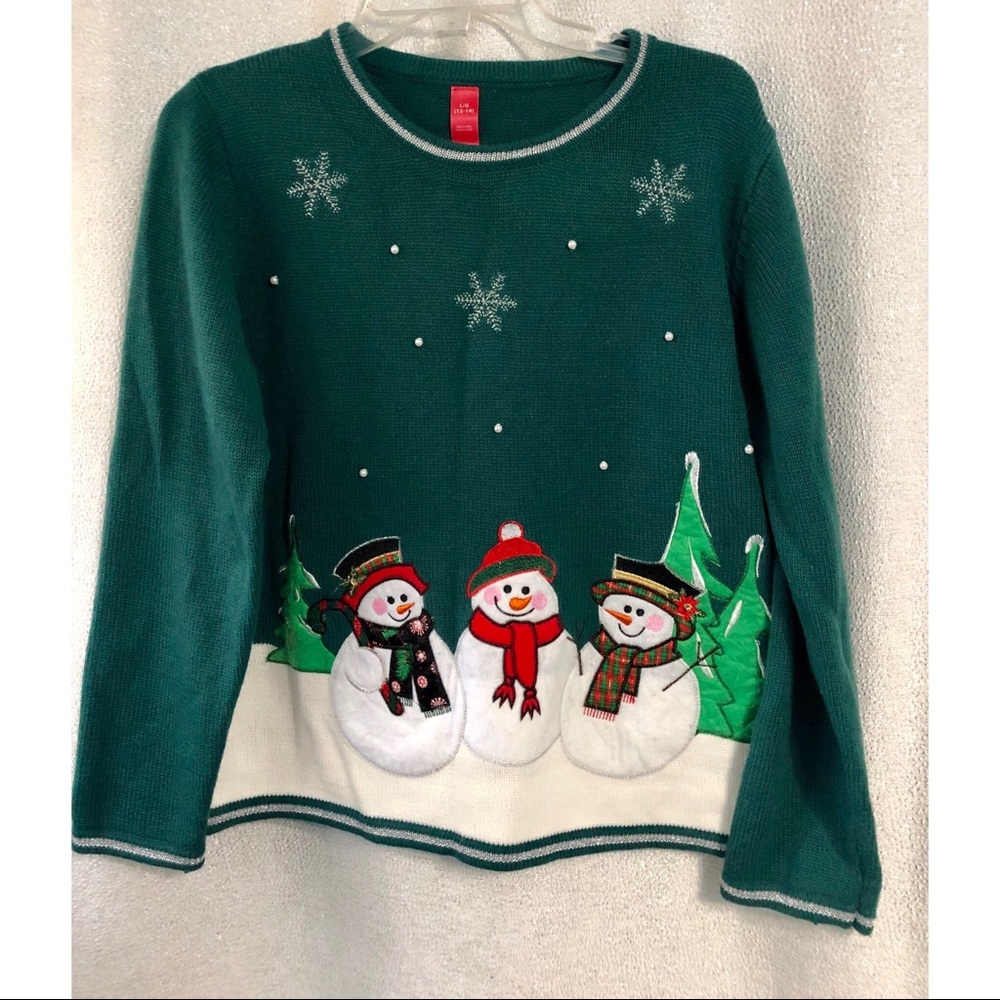Snowman Ugly Christmas Sweater